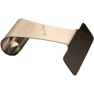 LARES Streichhilfe mit Griff - zum gleichmäßigen Verstreichen von Teig, Creme und Sahne - aus Edelstahl - Made in Germany