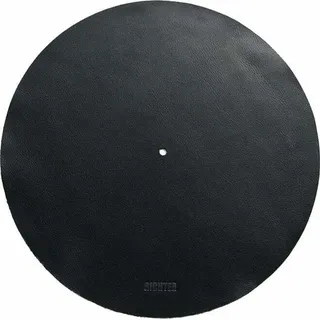 Richter Leather Black Slipmat - Schwarz