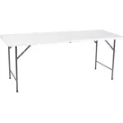 Perel folding table Camping Tisch Weiß FP183 Belastbarkeit (Gewicht) (max.) 100kg