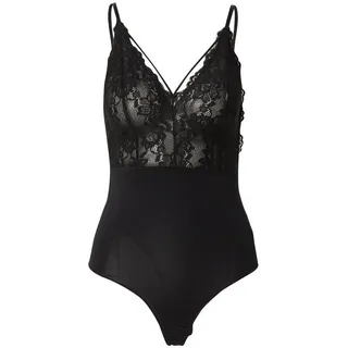 pieces Body (1-tlg) Spitze schwarz L