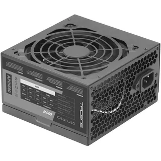 Anima APIII600, Netzteil 600W, SMD-Technologie 85% Bronze 12V, Ultraleiser 12cm Lüfter, Schwarz