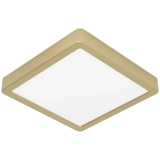 21 x 21 cm warmweiß messing