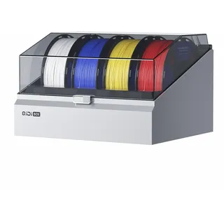 QIDI BOX Mehrfarbiges Automatisches Filamentsystem für Q2 & Q2C, Mit Feuchtigkeitsgeschütztem Filament-Aufbewahrungsfach, Unterstützt den Parallelbetrieb von Vier Geräten für 16-Farb-Druck