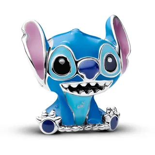 Pandora Moments Disney Stitch Charm aus Sterling Silber, Kompatibel Moments Anhänger, 793815C01
