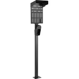 InLine Universal Wallbox-Standfuß mit EV-Ladekabel Halterung schwarz