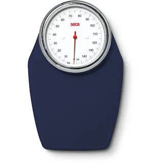 seca Personenwaage Colorata 760, Teilung 1000 g, Tragkraft 150 kg, Blau