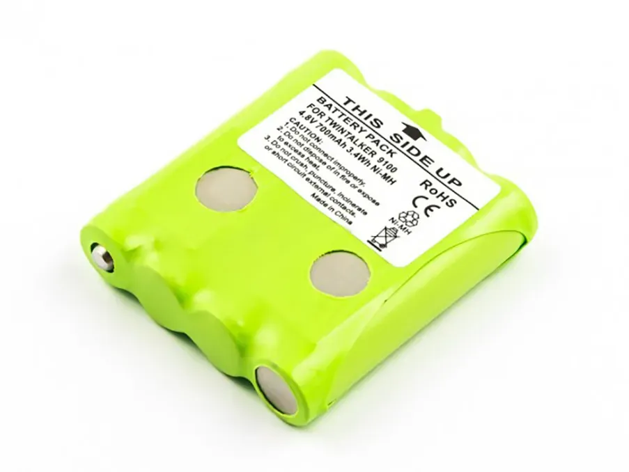 Akku für Topcom Twintalker 9100 Long Range, Ni-Mh, 4.8V, 700mAh