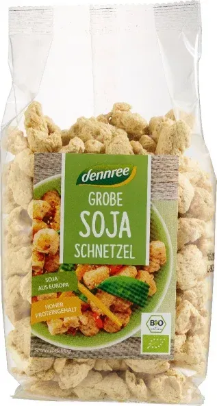 dennree Grobe Soja-Schnetzel bio 150g