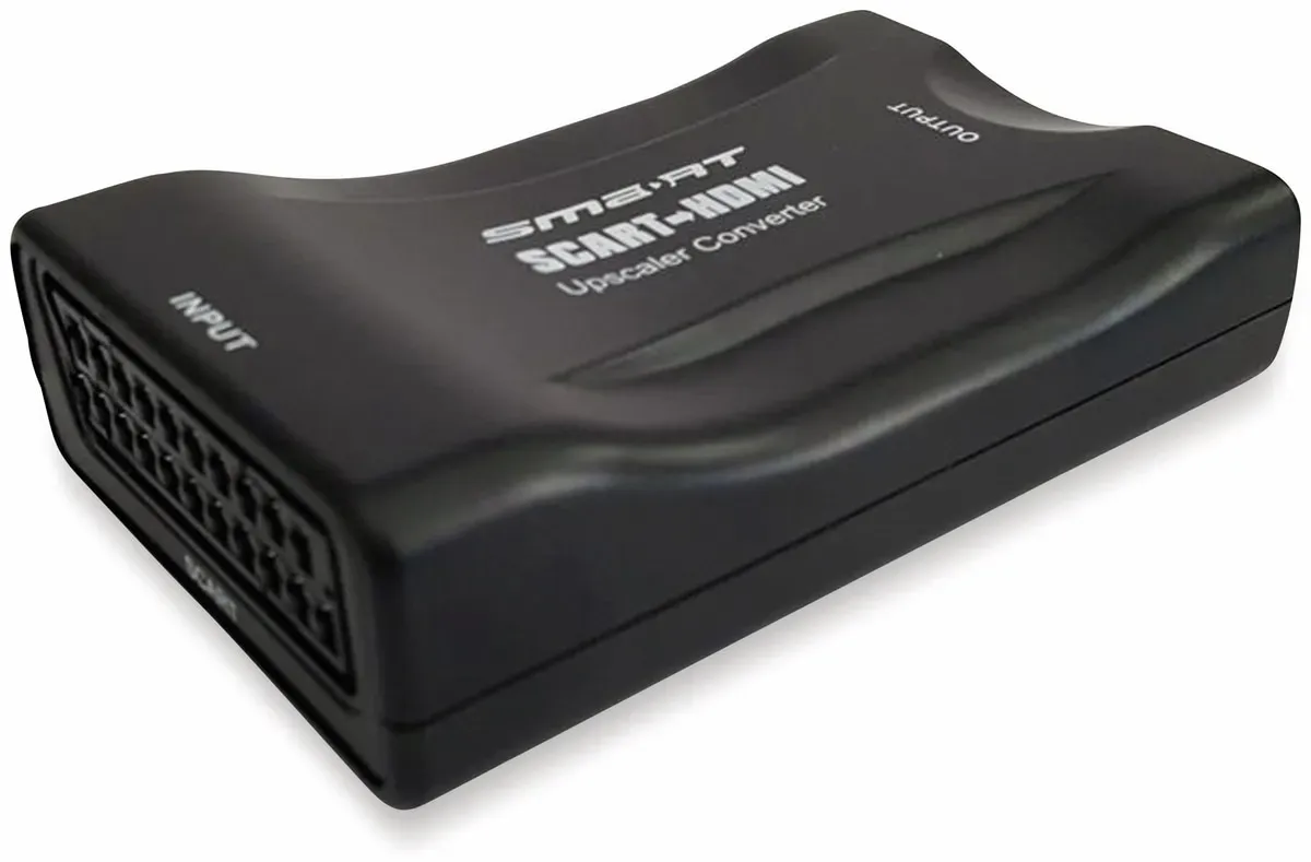 S-IMPULS Scart-Konverter, Scart zu HDMI, analog/digital, 1080p