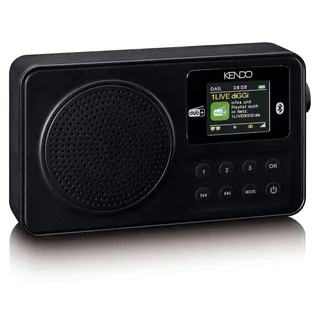 Kendo 8527190000, Tragbar, Digital, DAB+, 2 W, TFT, 4,5 cm (1.77") - Schwarz