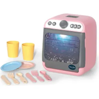 Waschmaschine weiß - rosa