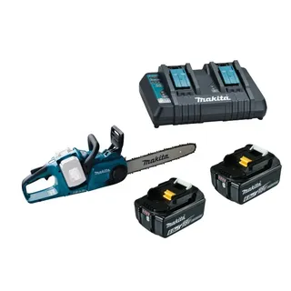 DUC353PG2 inkl. 2 x 6,0 Ah Akku + Doppelladegerät / 35 cm