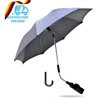 Zjright Universal Sonnenschirm Sonnenschutz Für Kinderwagen & Buggy - UV Schutz