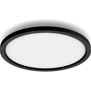 Deckenleuchte sw + Dimmschalter • rund