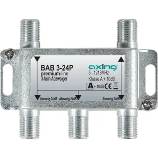 BAB 3-24P - Abzweiger 5-1218 MHz, 3-fach, 24 dB