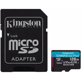 Kingston Canvas Go! Plus microSDXC 128 GB inkl. Adapter