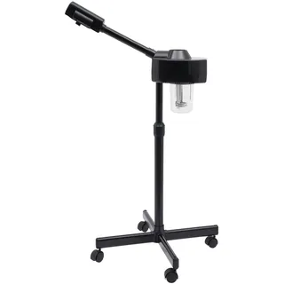 Vapozon Ozon Bedampfer Höhenverstellbare Tiefenpflege Gesichtsdampfer 360° Drehbare Professionelle Salon SPA Gesichtspflege Dampfgerät
