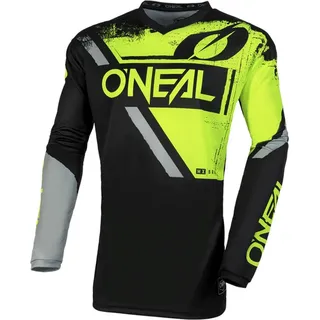 O'Neal Oneal Element Shocker Motocross Jersey schwarz/gelb, S