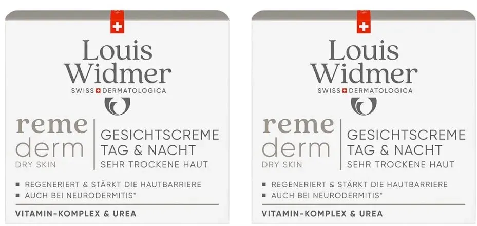 Widmer Remederm Gesichtscreme Leicht Parfümiert