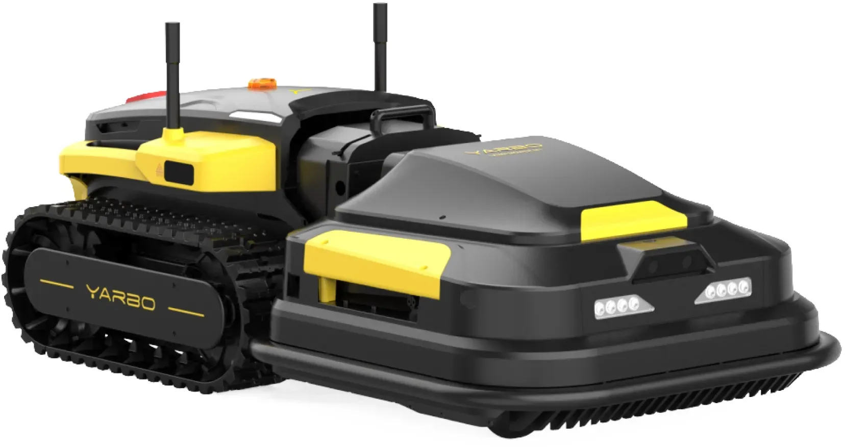 Yarbo-Rasenroboter Model 2024 | Kettengetriebener universal Rasenroboter | Ausst...