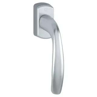 HOPPE Fenstergriff NY 0810/US10 Alu.F1/naturf.32-42mm Se