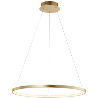 just light. Just Light Pendelleuchte Circle Gold Ø 60 cm