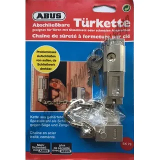 ABUS SK 79 Türkette abschließbar Farbe weiß SK79