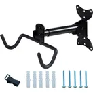 CCLIFE Fahrrad Wandhalterung Fahrradhalterung Wand MAX.35kg Fahrradhalter Aufhängung,color:Faltbar Drehbar Ausziehbar