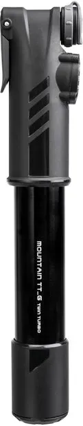 Topeak Mountain TT G Minipumpe mit Manometer Schwarz Modell 2025