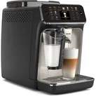 PHILIPS Kaffeevollautomat "EP5547/90 5500 Series, 20 Kaffeespezialitäten (heiß oder eisgekühlt)", schwarz (schwarz verchromt), B:24,6cm H:37,1cm T:43,3cm, Kaffeevollautomaten, LatteGo-Milchsystem, SilentBrew Technologie, Kaffeevollautomat, Topseller