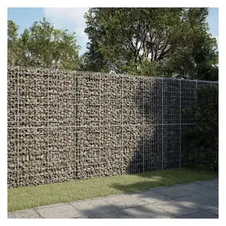 vidaXL Gabione mit Deckel 300 x 50 x 200 cm