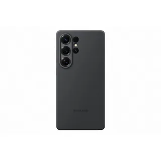 Samsung Silicone Case für Galaxy S25 Ultra, schwarz