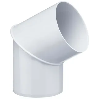 Inefa 60 Grad PVC DN 75 für Fallrohr, Weiß