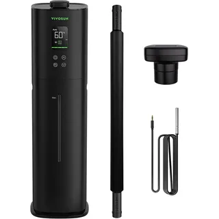 VIVOSUN Pflanzen Luftbefeuchter 9L Smart Humidifier Pflanzen, Smarte Fernbedienung, AeroStream H09 360°Cool Mist 60H Dauerhaft Top-Fill Ultraschall Humidifier Entwickelt für Growzelt, Growbox