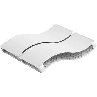 vidaXL Matratze Bonnell-Federkern Mittel 140x190 cm