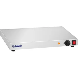 Royal Catering Warmhalteplatte 250 W Edelstahl - 50 cm