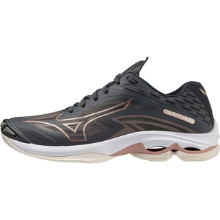 Mizuno Damen Wave Lightning Z7 Handballschuhe, Rosa (Ebony Rose Quietshade), 42.5 EU - 42.5 EU