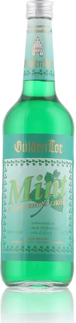 Golden Tor Mint Pfefferminzlikör 18% Vol. 0,7l