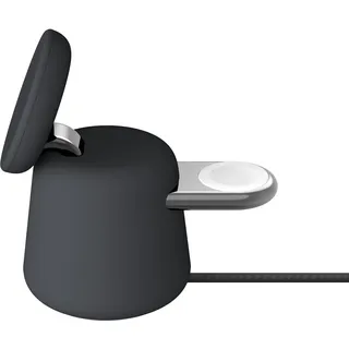 Belkin BOOST CHARGE Pro 2in1 Ladedock mit MagSafe 15 Watt dunkelgrau