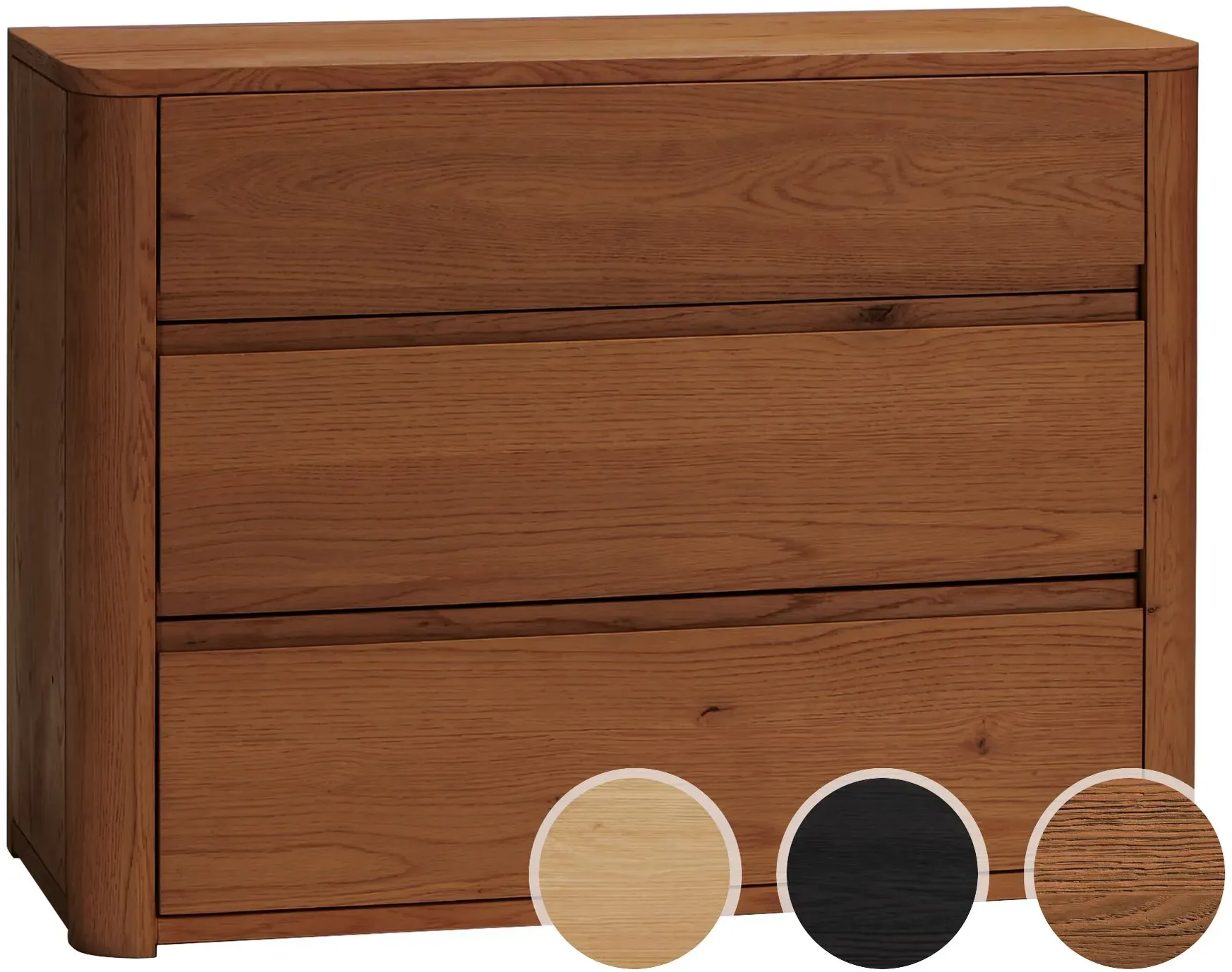Hasena Oak-Line Kommode Aida Eiche cognac