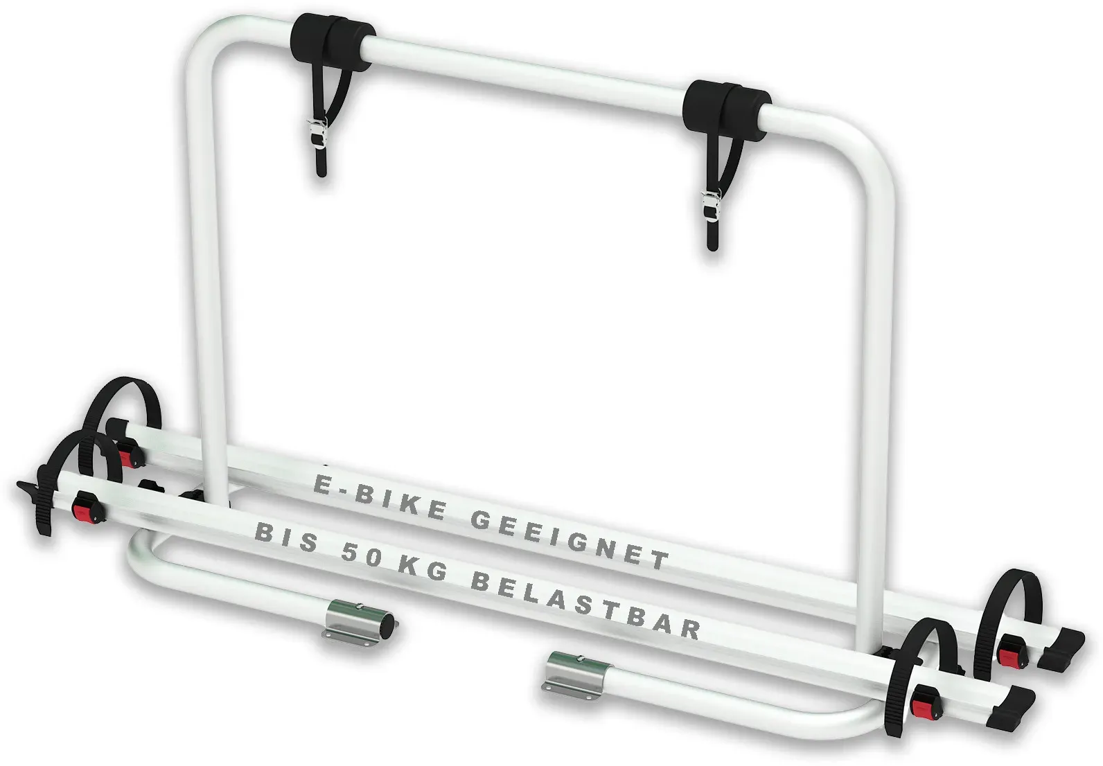 Cago - Deichsel Fahrradträger XL ALU 2 Fahrräder Bike Wohnwagen bis 50kg
