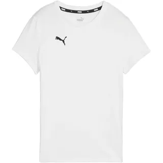 Puma teamGOAL Casuals Tee Wmn, Unisex-Erwachsene T-Stück, PUMA White-PUMA black
