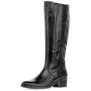 Gabor Damen Klassische Stiefel, Frauen Stiefel,reißverschluss,Winterstiefel,Winterschuhe,uebergangsstiefel,schwarz,39 EU / 6 UK - 39 EU