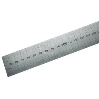 Stahllineal schwere Ausführung, Länge: 60cm