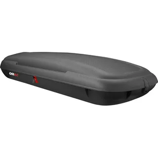 Omac Dachbox Dachkoffer Gepäckbox 480 Liter Carbonlook Abschließbar Autobox