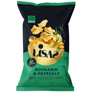 lisas Chips Kesselchips Rosmarin & Meersalz bio