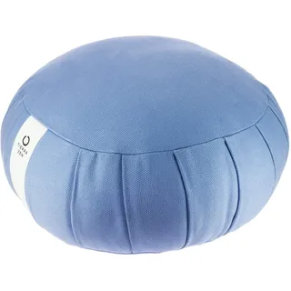 Tierra Zen Kapok Meditationskissen rund Baumwolle 24 x 21 cm, lavendelfarben, 24 x 21 cm