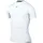 Pro Dri-FIT Tight kurzarm Fitnessshirt White/Black S