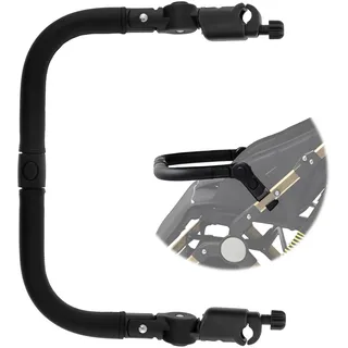 Kinderwagen Stoßstange Winkel Verstellbare Armlehne Kinderwagen Griff Multifunktionaler Kinderwagen Stoßstange Griff Abnehmbare Kinderwagen Querstange für Kinderwagen
