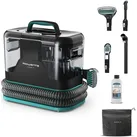 Rowenta Clean It IN5020, Polsterreiniger + Teppichreiniger, Schwarz, Grün, Transparent